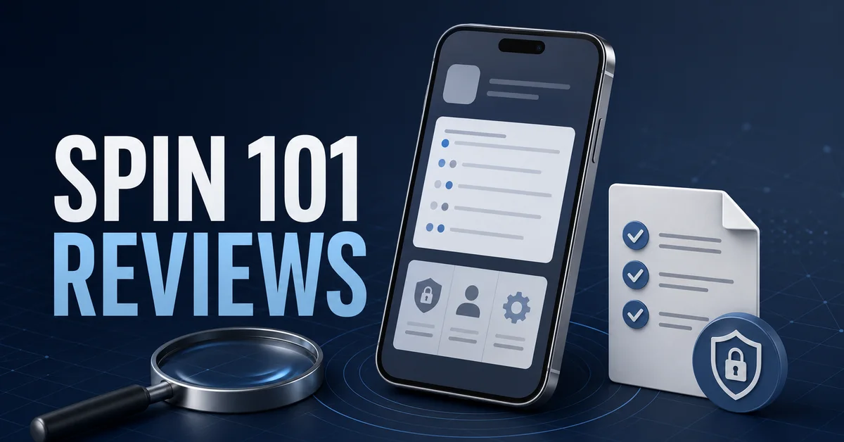 Spin 101 Reviews: Features, Claims and User Checks