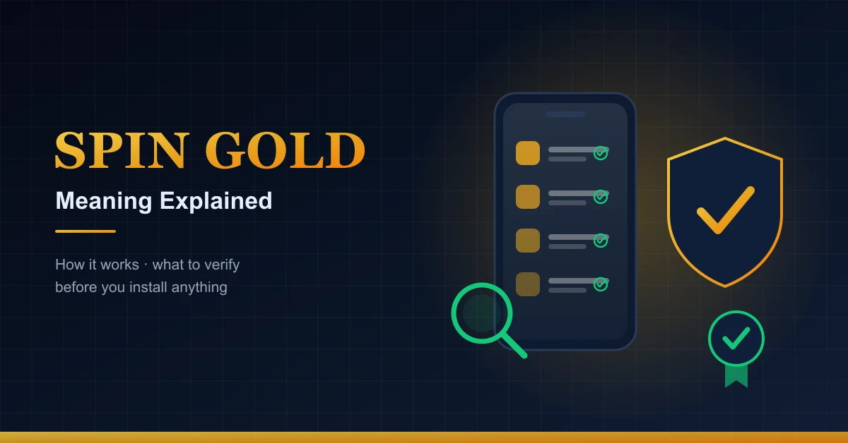 Spin Gold Meaning Explained: How It Works and What to Check