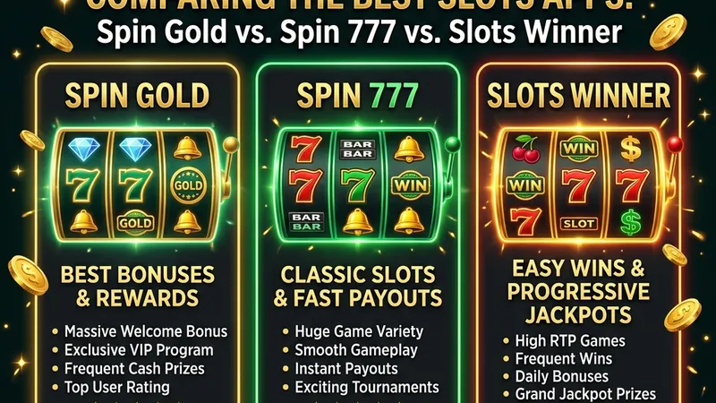 Spin Gold vs Spin 777 vs Slots Winner: Ultimate 2026 Yono Slots Comparison