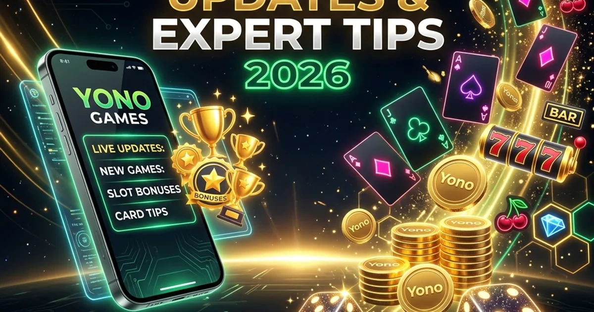 Latest Yono Games Updates 2026 & Expert Tips: New Releases, Account Safety Rules & Bonus Codes